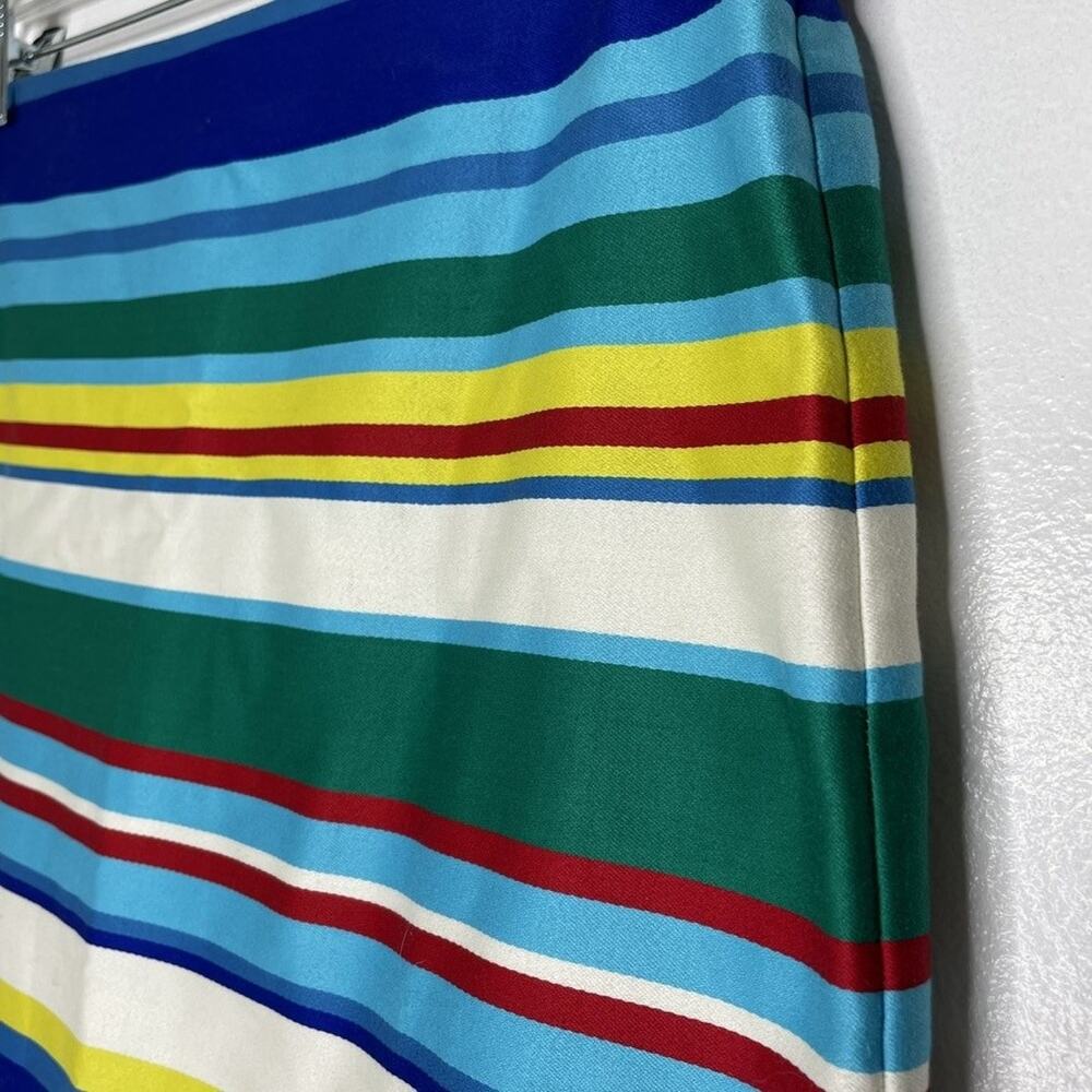 Talbots Skirt Womens 10 Pencil Career Classic NWT Cotton Blend Striped New